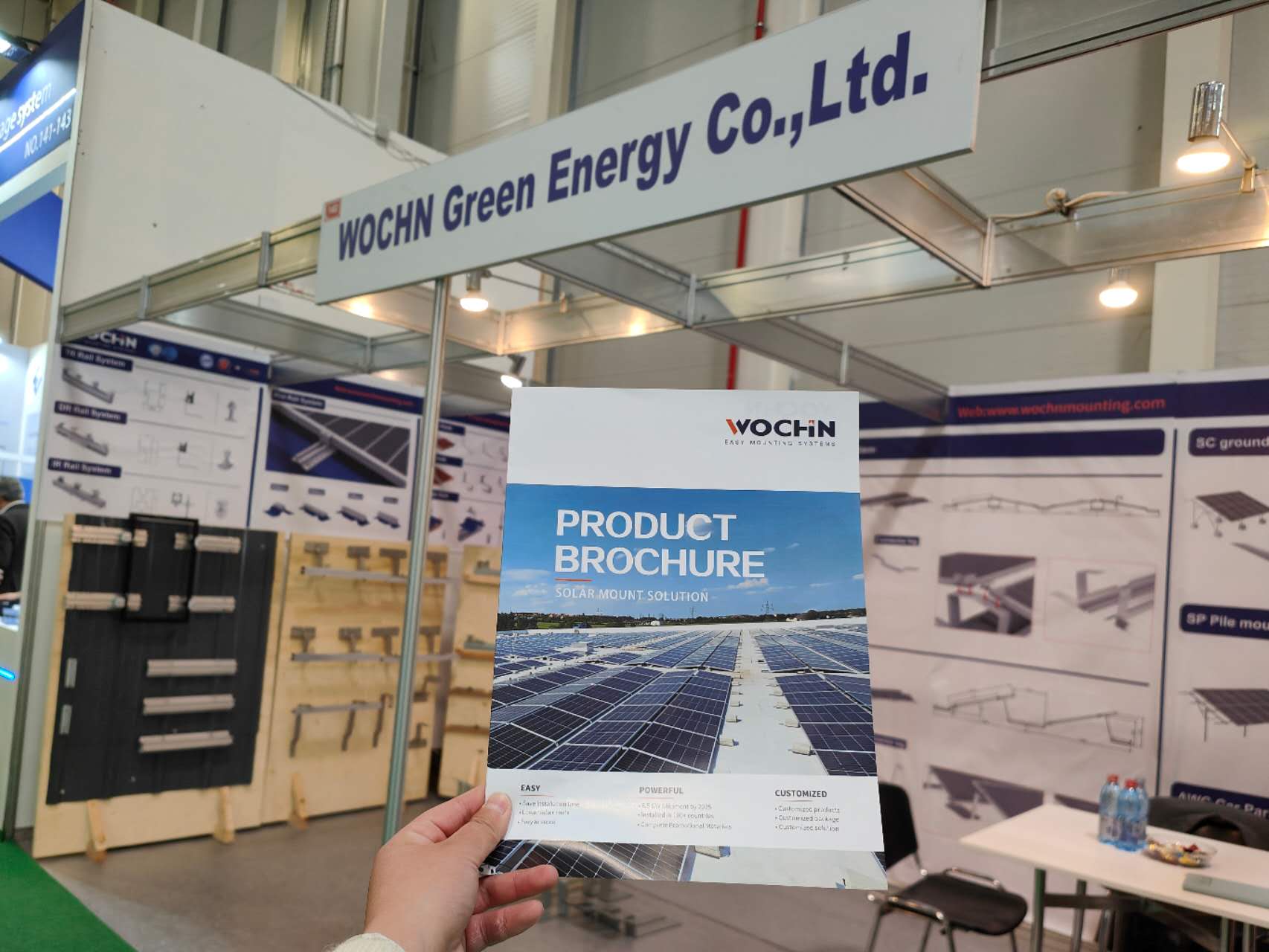 WOCHN Showcases Solar Mount System at GREEN ENERGY EXPO