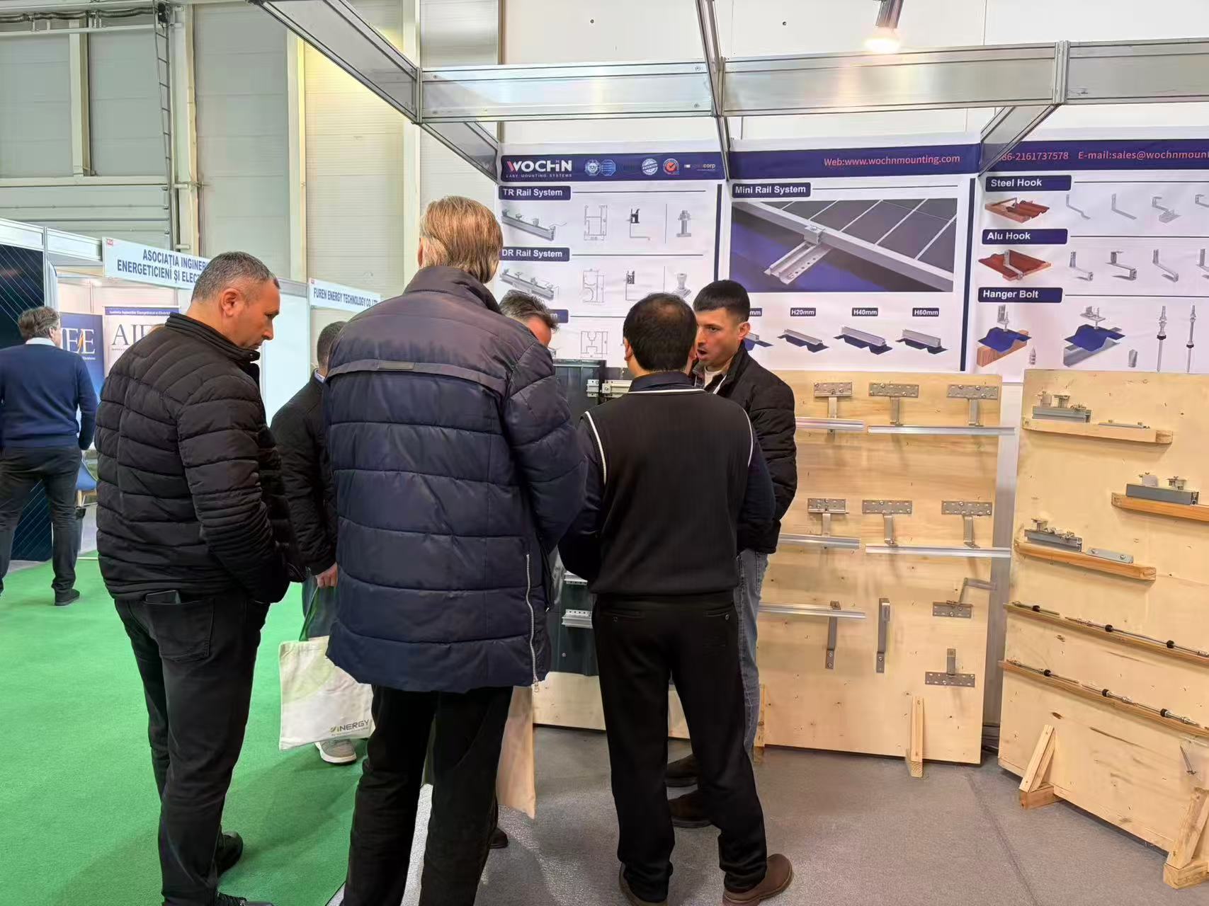 WOCHN Showcases Solar Mount System at GREEN ENERGY EXPO