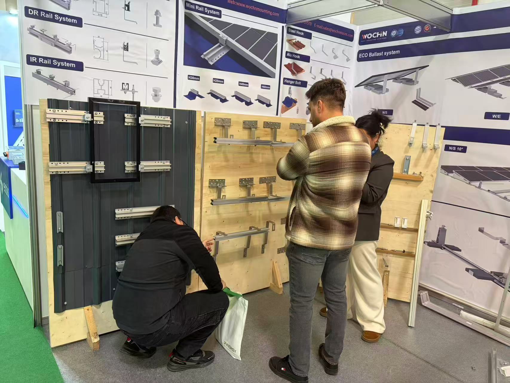 WOCHN Showcases Solar Mount System at GREEN ENERGY EXPO