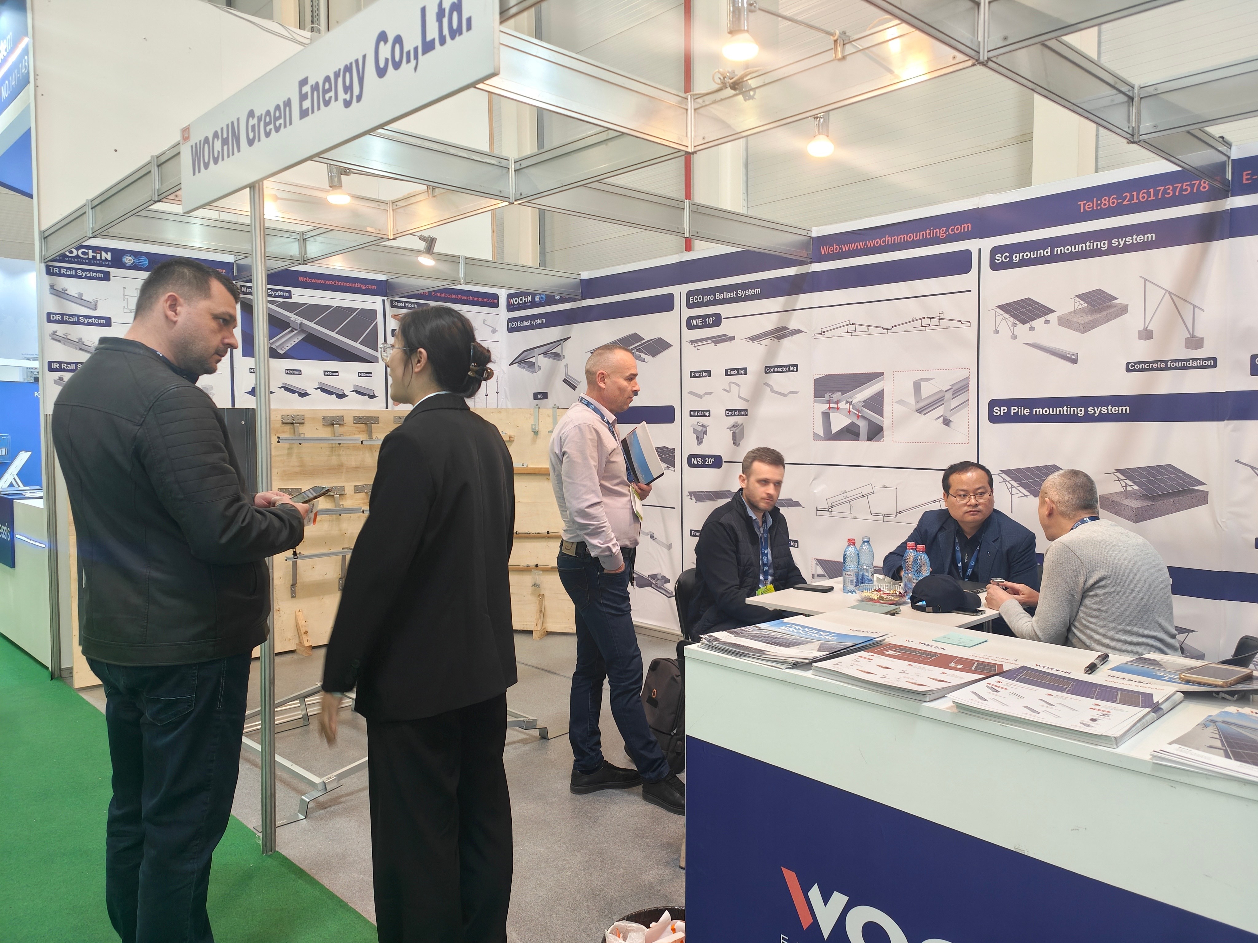WOCHN Showcases Solar Mount System at GREEN ENERGY EXPO