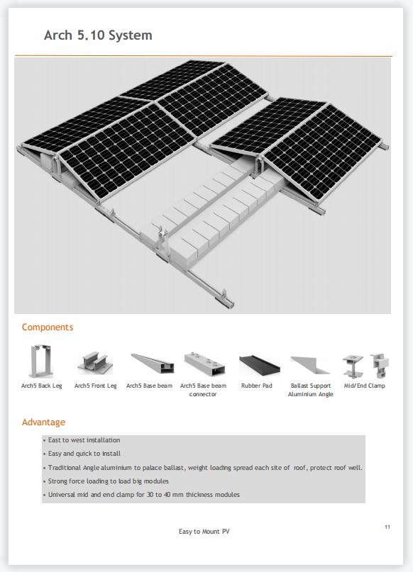 Arch 5.0 Ballast Mount Brochure