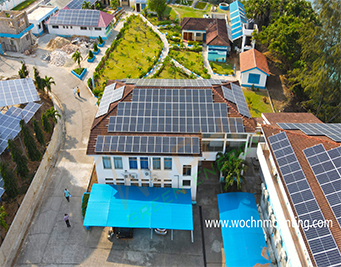 165KW Tile Roof Solar System in Kenya - 1# Tile Roof Hook used