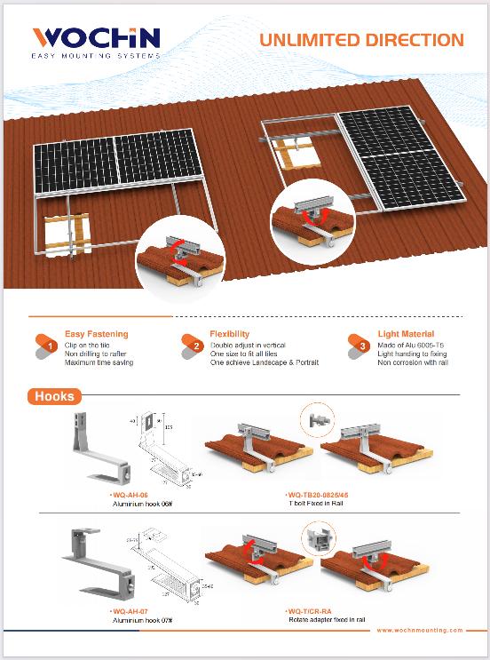 WOCHN Tile Roof Hook 06#  Brochure