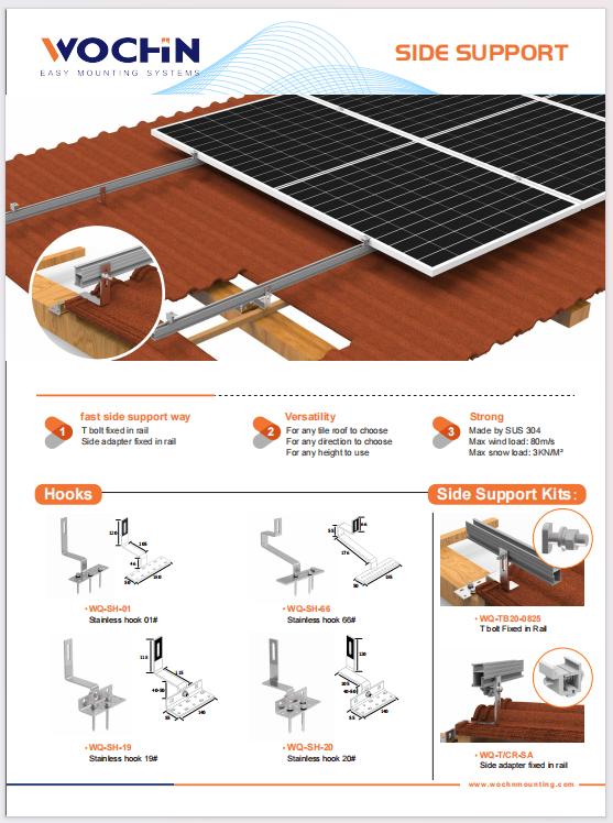 WOCHN Tile Roof Hook 66#  Brochure