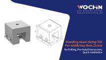 WOCHN Strakke nagels StandingSeamClamp
