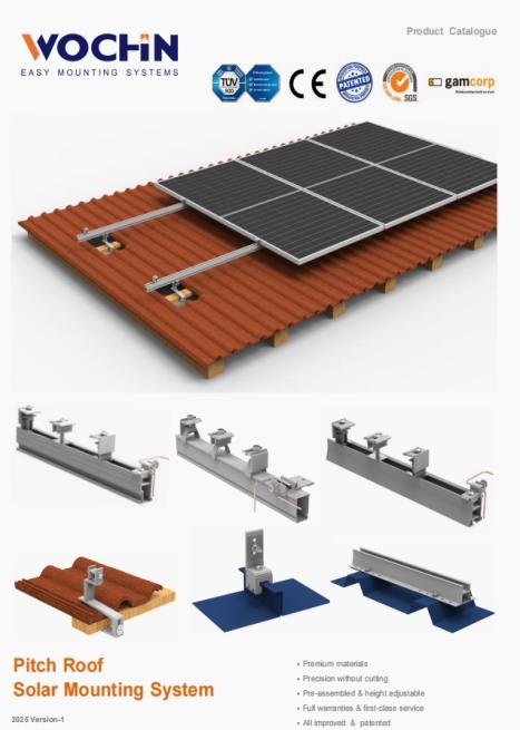 WOCHN Pitch Roof Solar Mount Catalogue 25V1