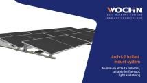 WOCHN Arch 6.0 Ballast Mount System for flat roof