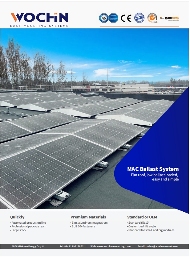 MAC Ballast Solar Mounting System Brochure