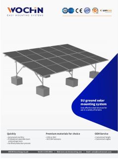 SU Ground Solar Mount  System Brochure