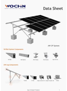 AW Ground Mount System Data Sheet