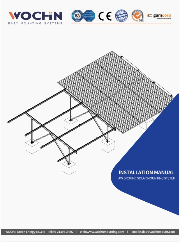 WOCHN AW Ground  Solar Mounting System Installation Manual