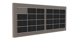 Wallmounting U long rail system