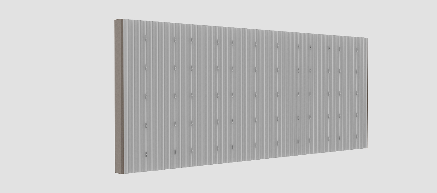 Facade System U Short rail