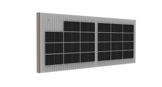 Wallmounting U short rail system