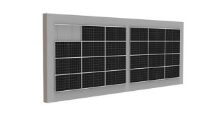 Wallmounting π long rail system