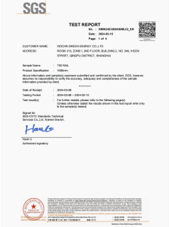 WOCHN T50 Rail SGS Test Report