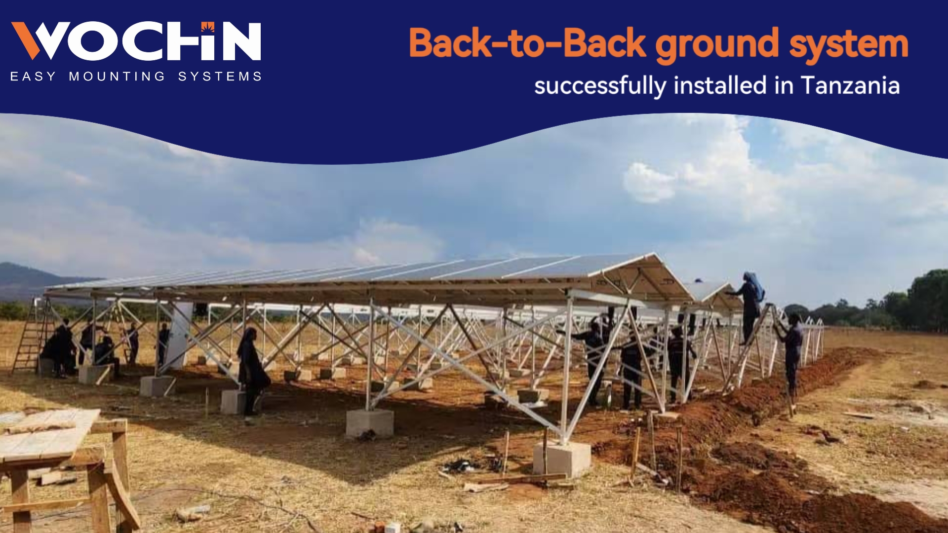 WOCHN Successfully Delivers 150KW Ground-Mounted Solar Project in Tanzania