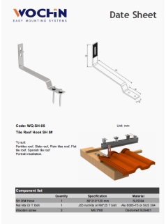 WOCHN Steel Hook 5#Data Sheet