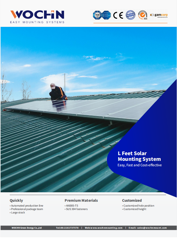 WOCHN L Feet Solar Mount Brochure